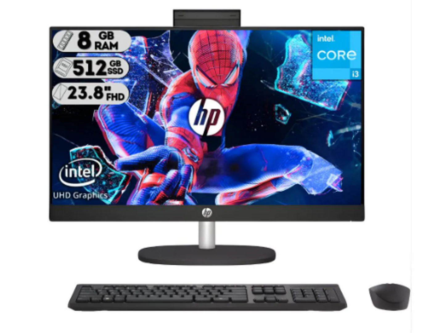 ALL IN ONE HP/23"/ RYZEN 3/ 8 GB