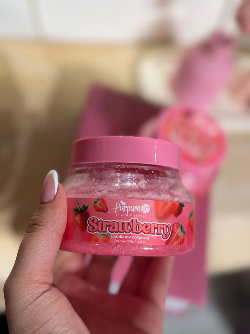 EXFOLIANTE STRAWBERRY 350G PURPURE