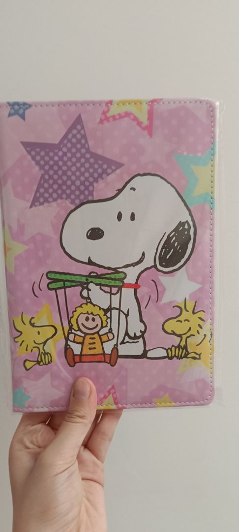 Libreta cuadriculada de snoppy