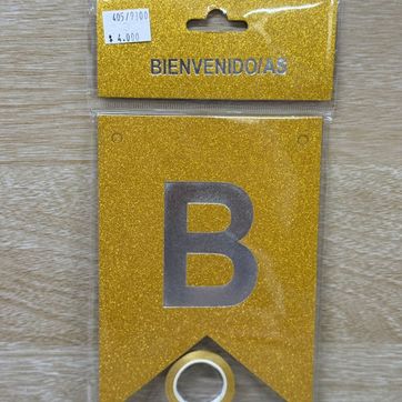 Imagen del producto 405 LETRERO BIENVENIDO 