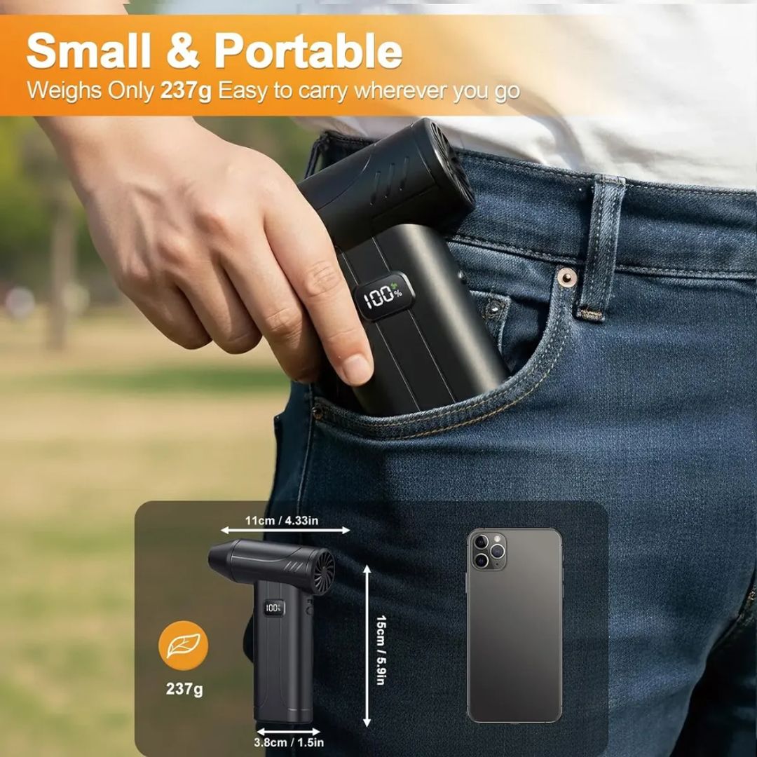 MINI SOPLADORA X9 PORTATIL INALAMBRICO VIOLENT FAN 