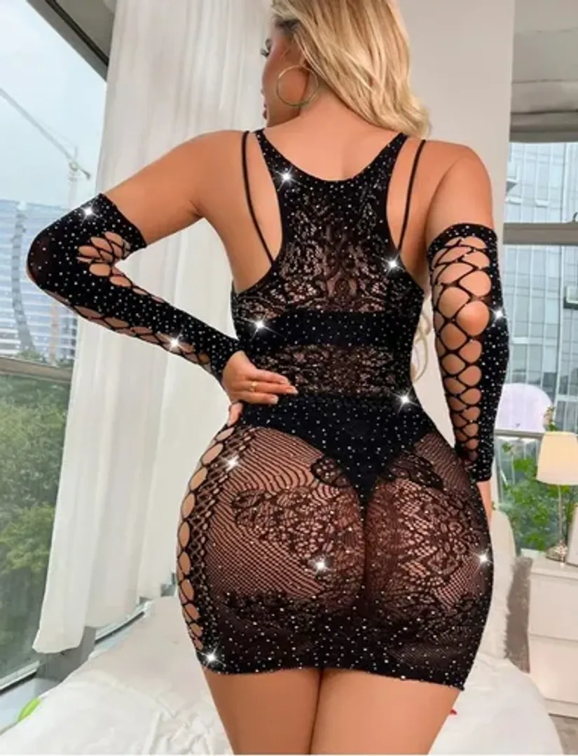 MALLA ENTERIZA VESTIDO
