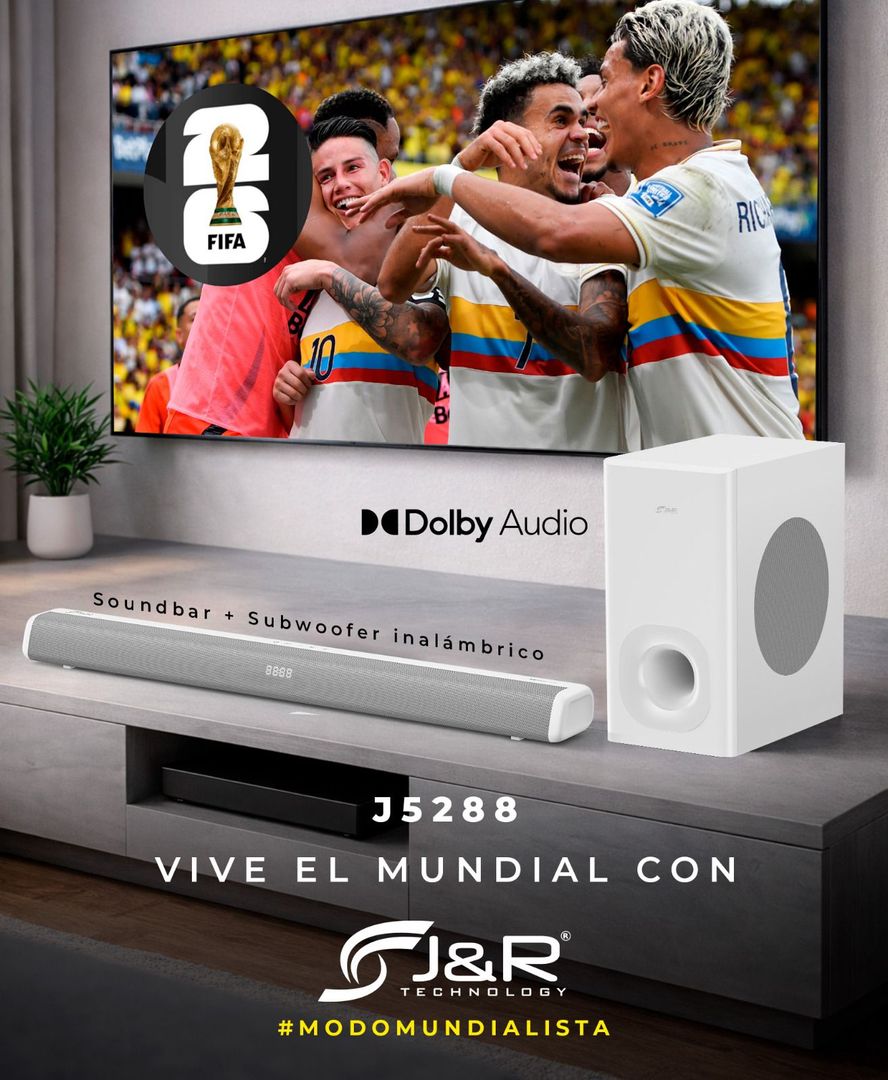Soundbar + Subwoofer 6.5" Inalámbrico