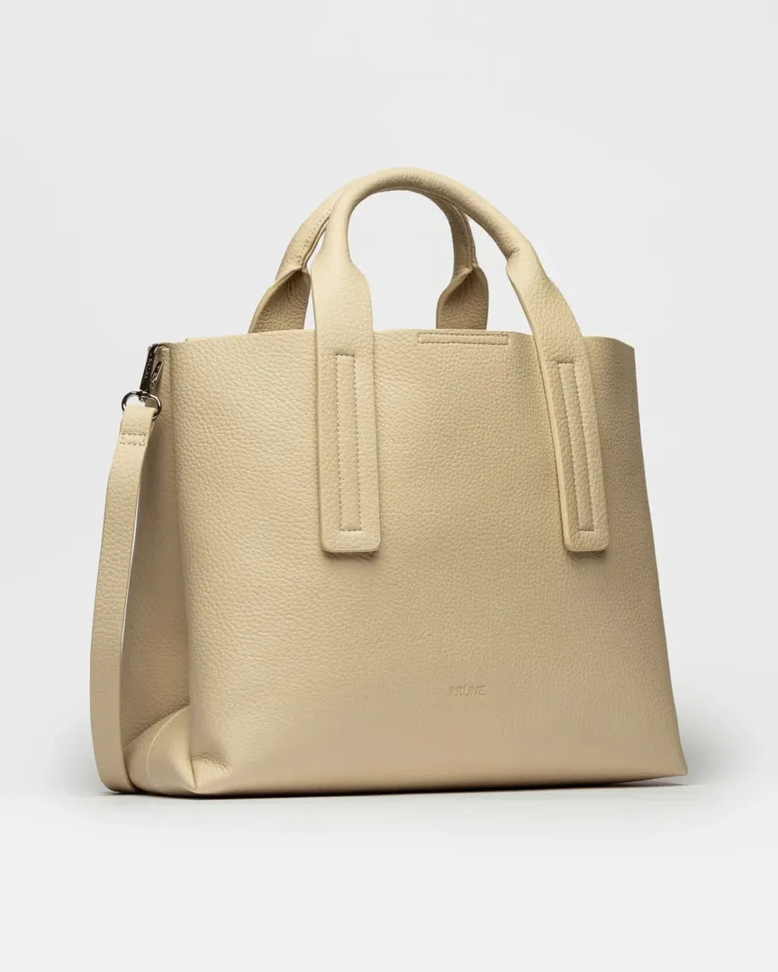 BOLSO GAIA EFECTO CUERO NATURAL