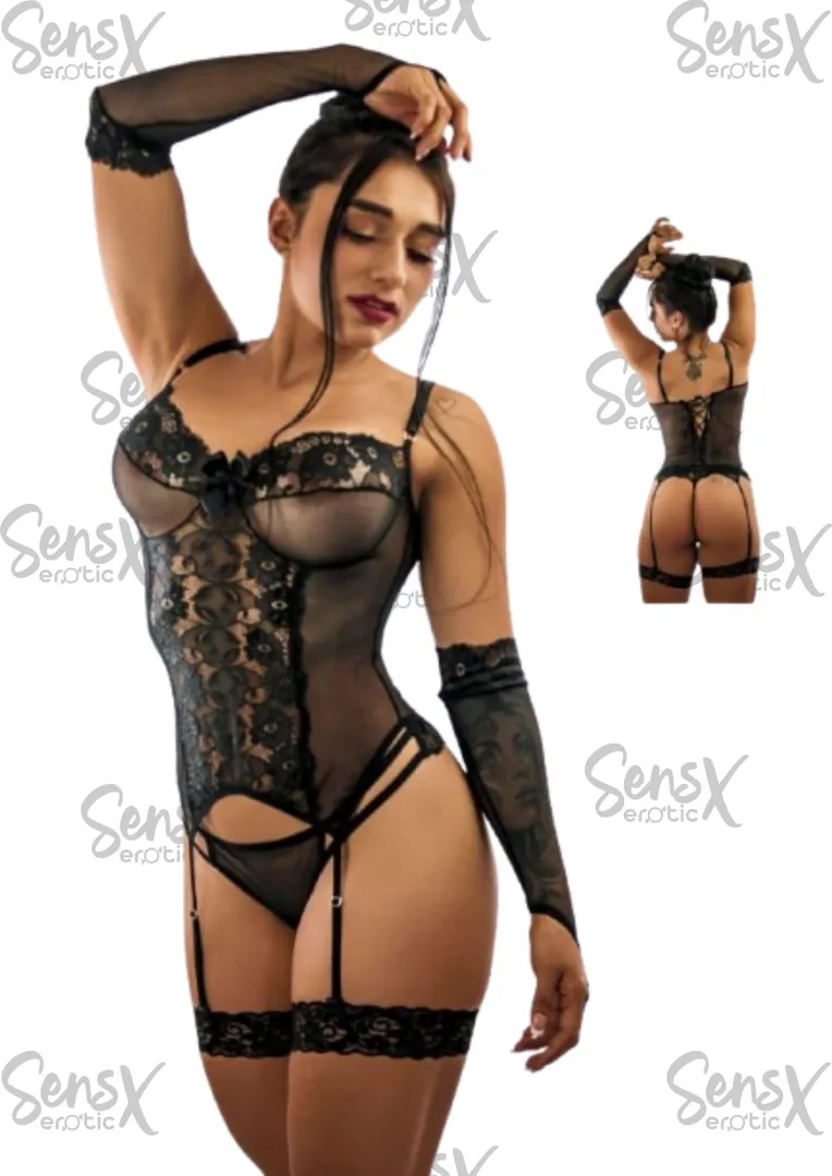 Baby Doll Tipo Corset Aura – Sensualidad y Elegancia en una Sola Prenda