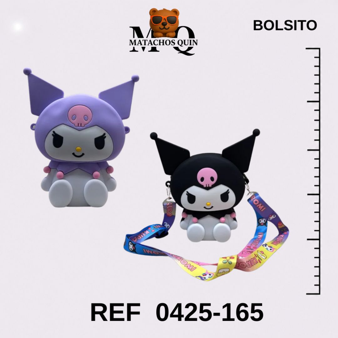 BOLSITO DE SILICONA DE KUROMI SURTIDO