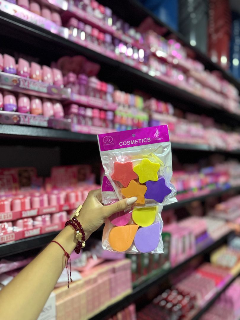 Pack Esponjas Cosméticas Multicolores 2X5.000