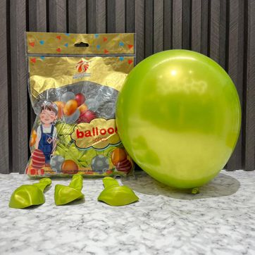 Imagen del producto R12 x 50 UNIDADES GLOBOS RÉFLEX VERDE PISTACHO