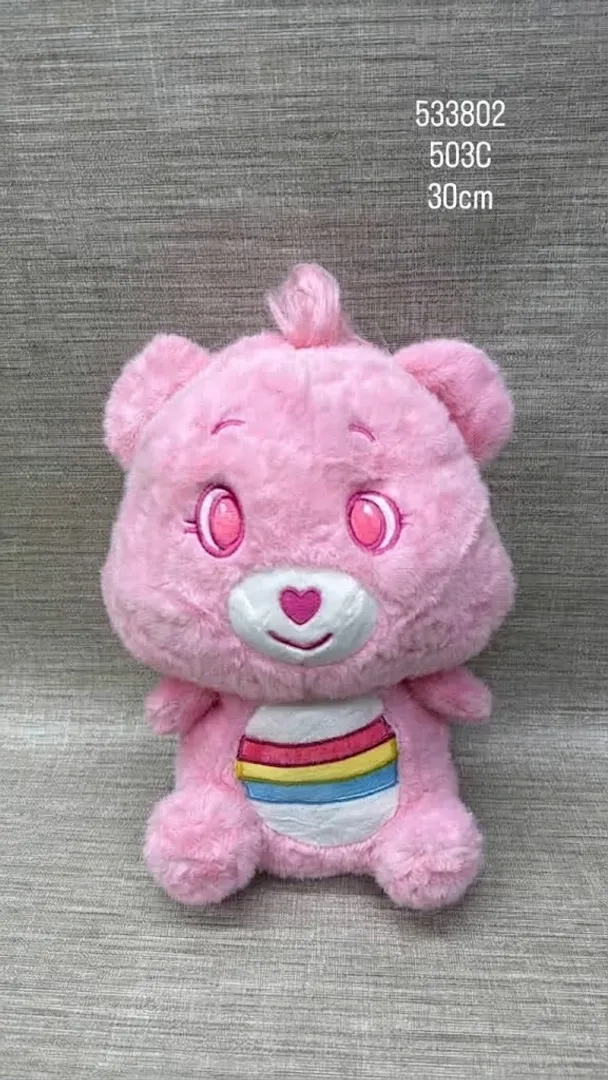 OSO CARIÑOSITO (ROSA) 30 CM