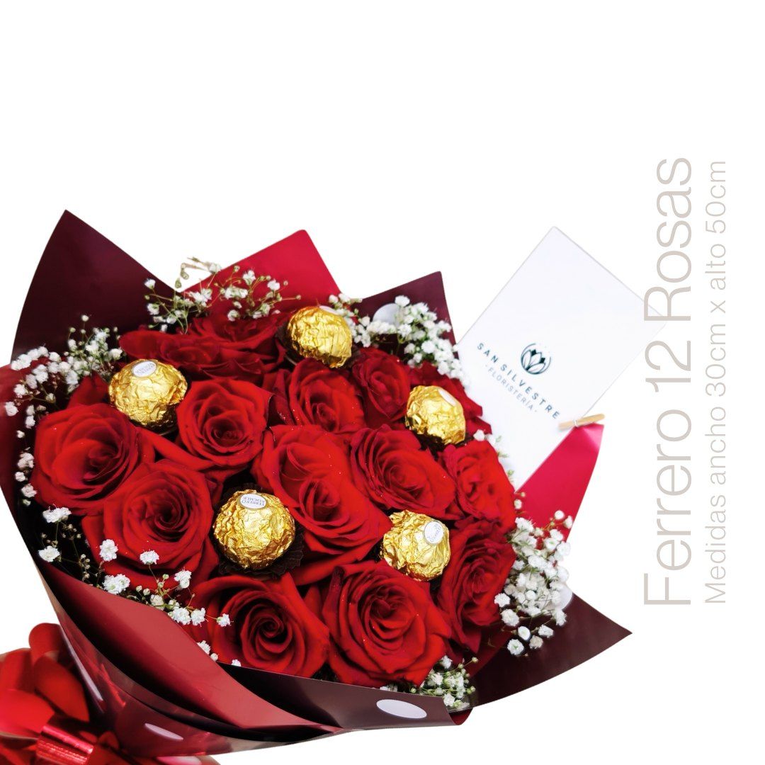 BOUQUET FERRERO 18 ROSAS