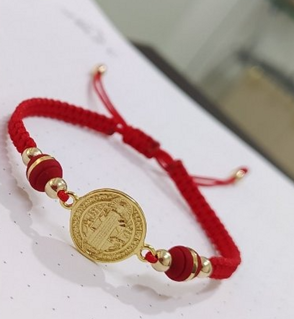 Pulsera san benito balin liso