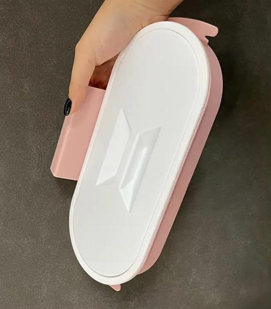Soporte con tapa para bolsa de basura