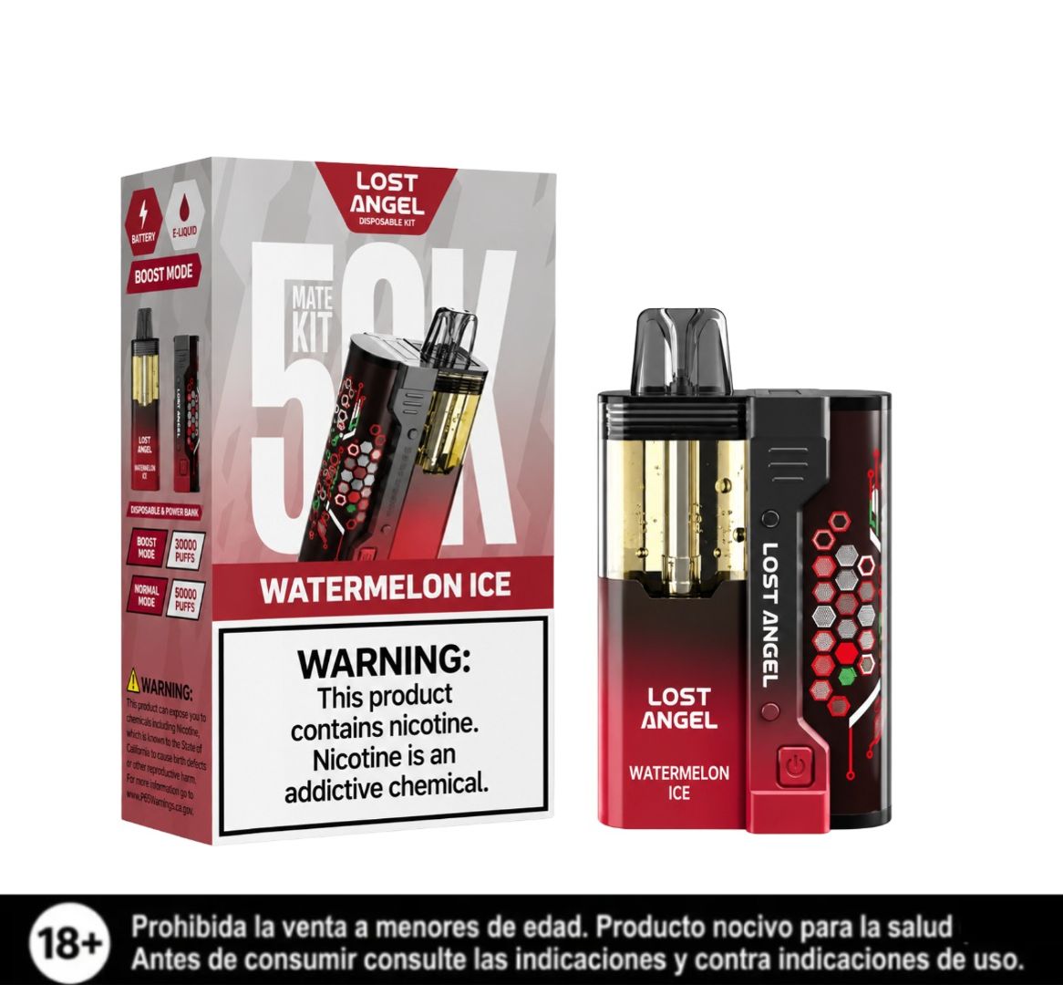 Lost Angel Watermelon Ice 50.000 Puffs