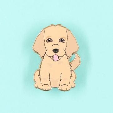 PIN GOLDEN RETRIVER - imagen 1