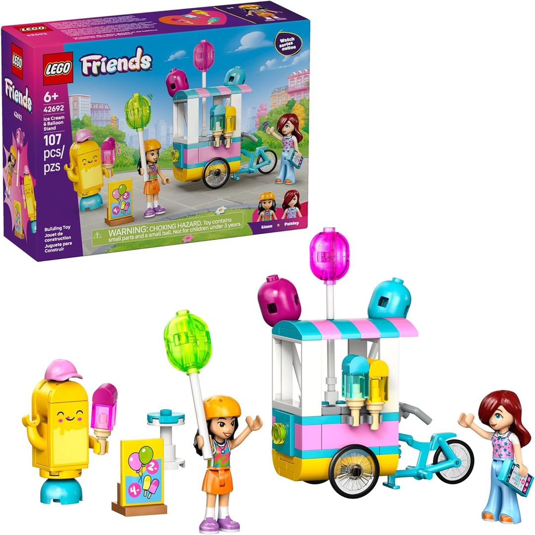 LEGO Friends Ice Cream & Balloon Stand 107pcs