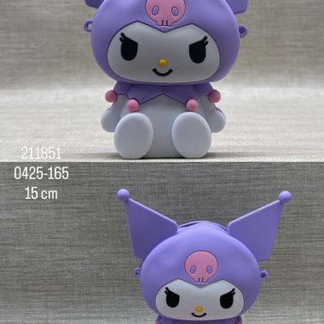 Imagen del producto BOLSO EN SILICONA DE KUROMI LILA