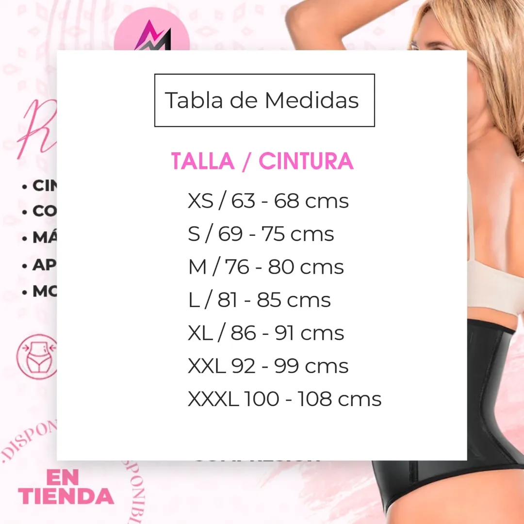 TABLA DE MEDIDAS