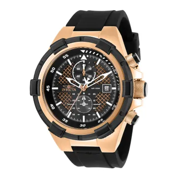reloj deportivo para hombre invicta aviator 28097 - negro - imagen 1