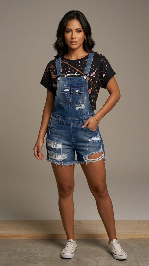 Overol de jeans