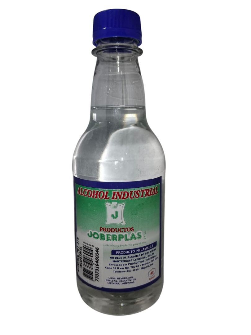 ALCOHOL INDUSTRIAL JOBERPLAS*375ML