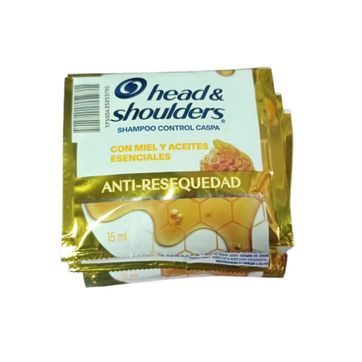 Imagen del producto SHAMPOO HYS AMARILLO TIRA X 12 SOB ANTI RESEQUEDAD 15ML