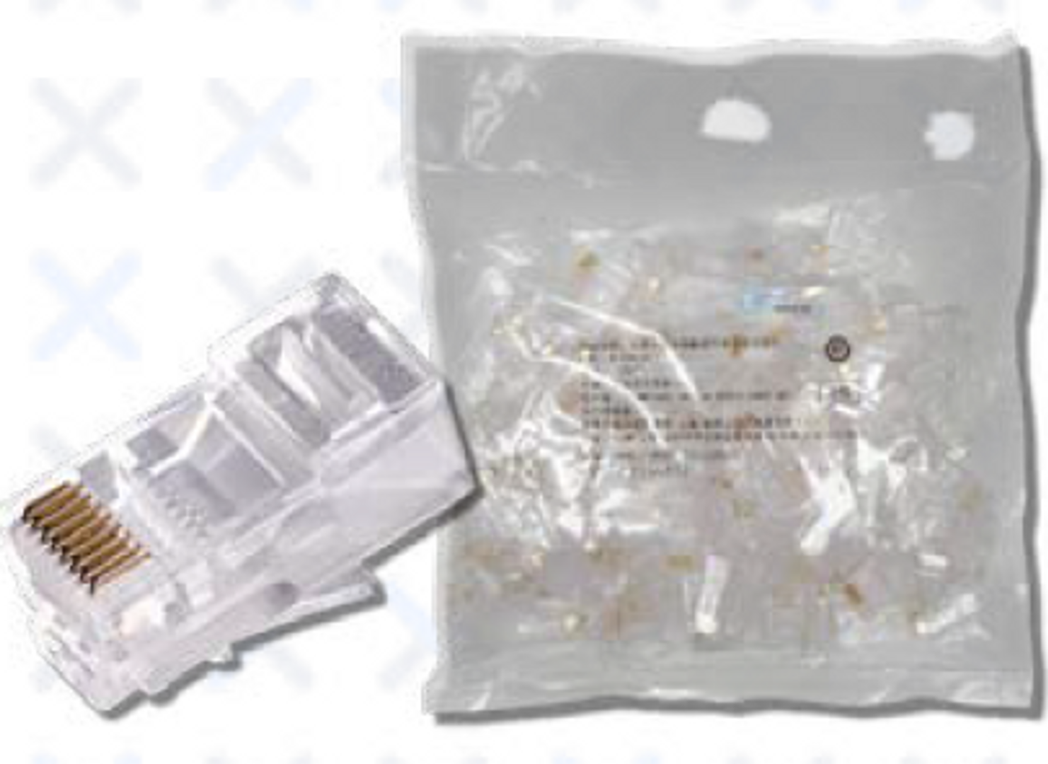 CONECTOR RJ45 CAT5 X100 UNDS