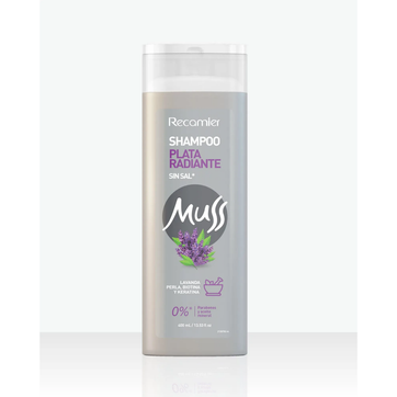 Imagen del producto SHAMPOO PLATA RADIANTE MUSS X 400ML