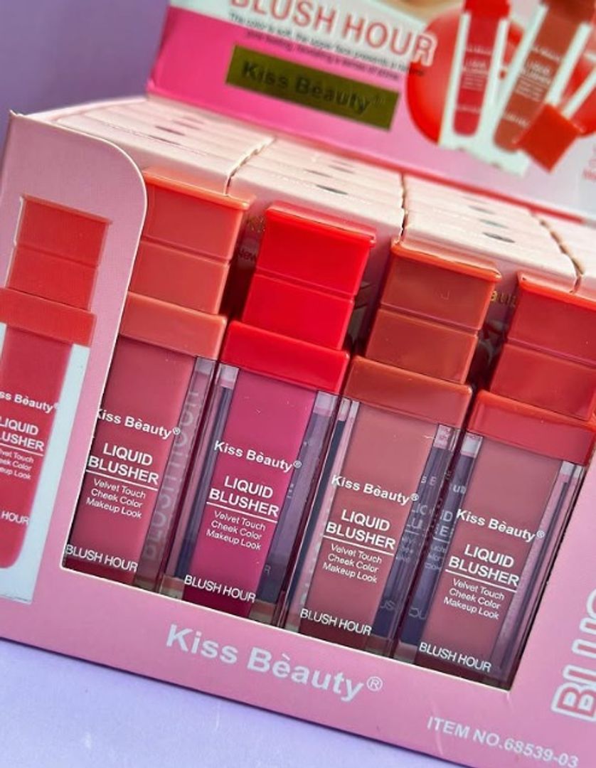 RUBOR LIQUIDO KISS BEAUTY 