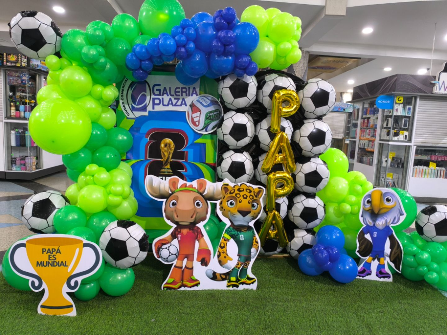 DECO MUNDIAL DE FUTBOL 