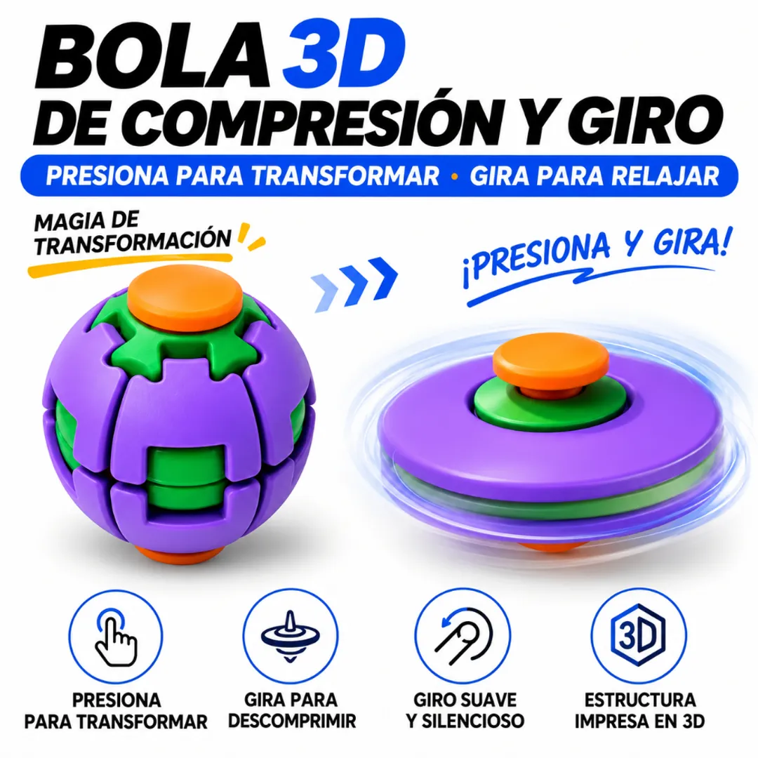PELOTA SPINNER GIRATORIA SPIN BALL