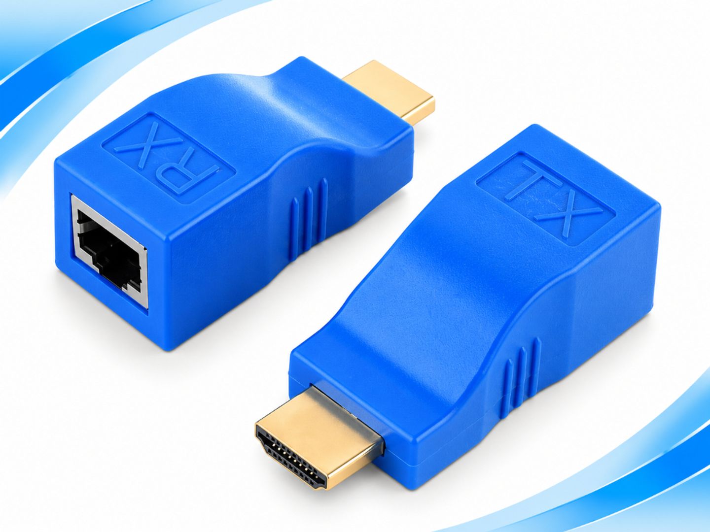 EXTENSOR HDMI POR CABLE DE RED RJ45