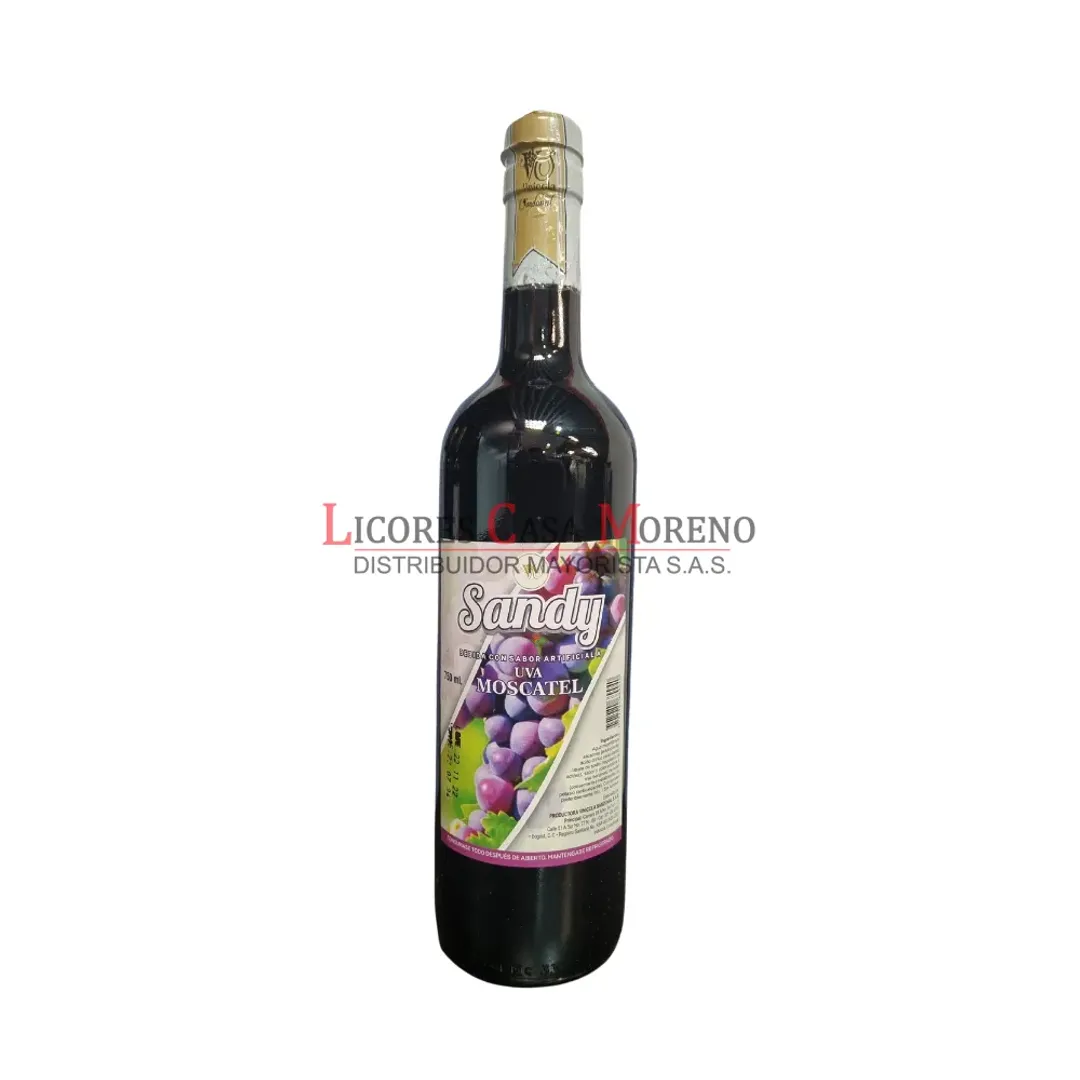 BEBIDA MOSCATEL SANDY*750ML