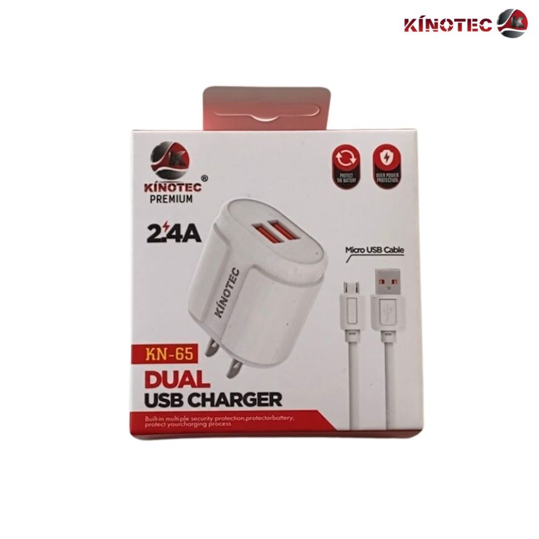 Cargador Kinotec KN-65 V8