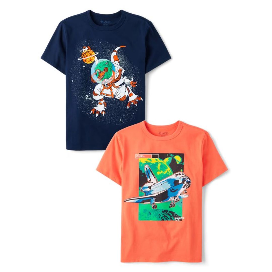 5/6 Set 2 Camisetas CHILDRENS PLACE