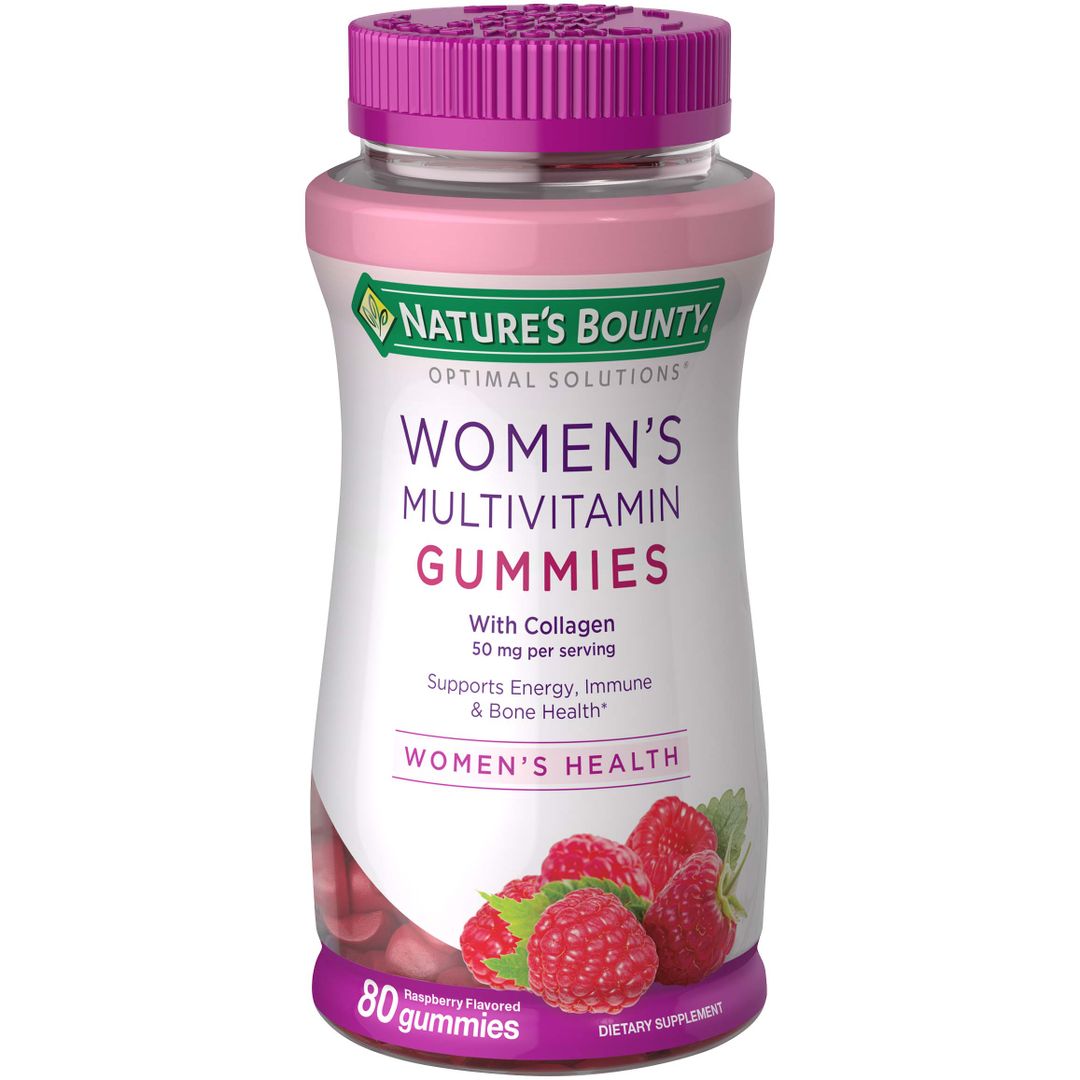 NATURES BOUNTY Gomitas Multivitaminicas Mujer x80