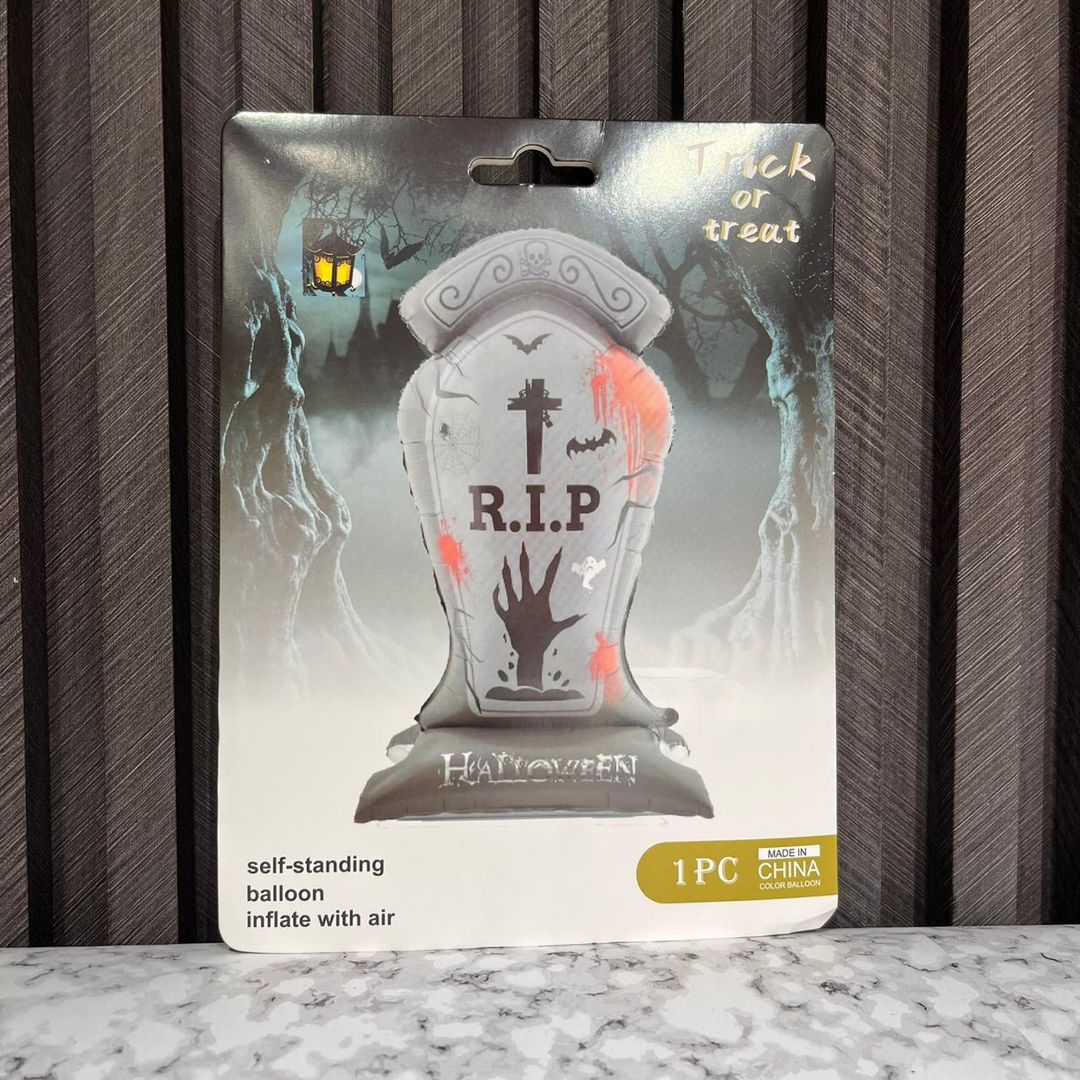 GLOBO FOIL LAPIDA JUMBO HALLOWEEN