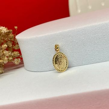 Dije virgen guadalupe balin liso - imagen 1