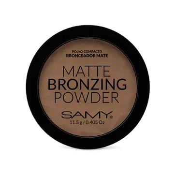 POLVO COMPACTO BRONCEADOR MATE SAMY - imagen 1