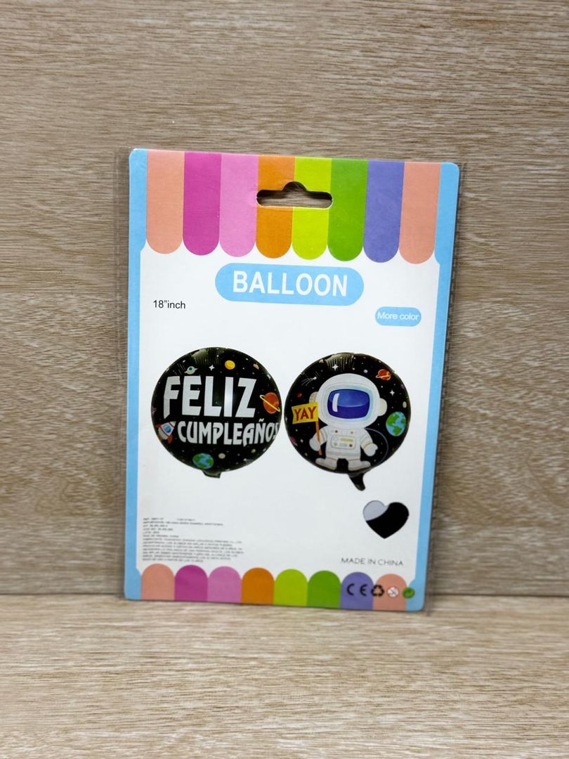 000 GLOBO METALIZADO 18´