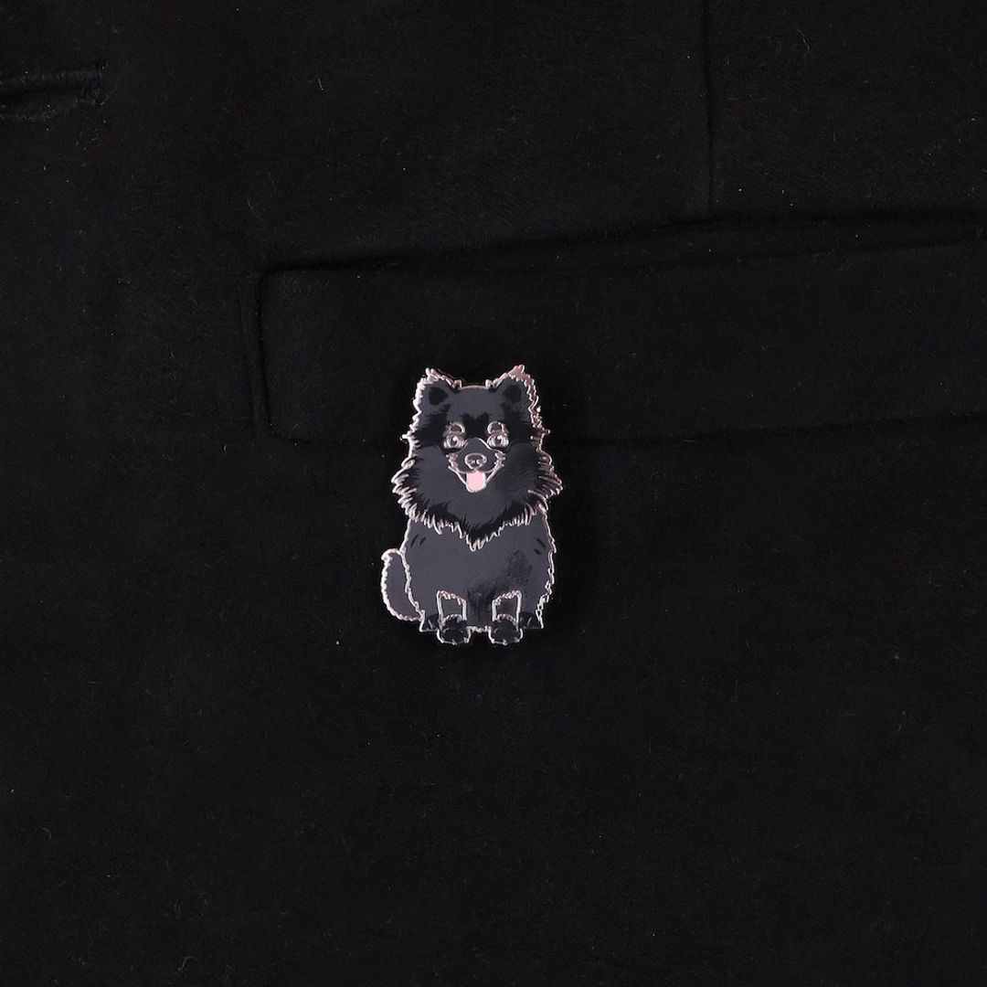 PIN POMERANIA NEGRO