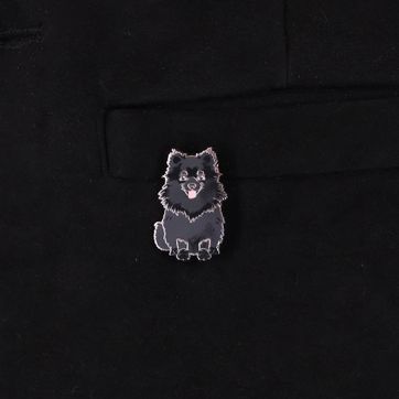 PIN POMERANIA NEGRO - imagen 3
