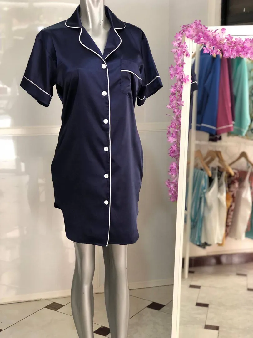 Camisón azul marino 