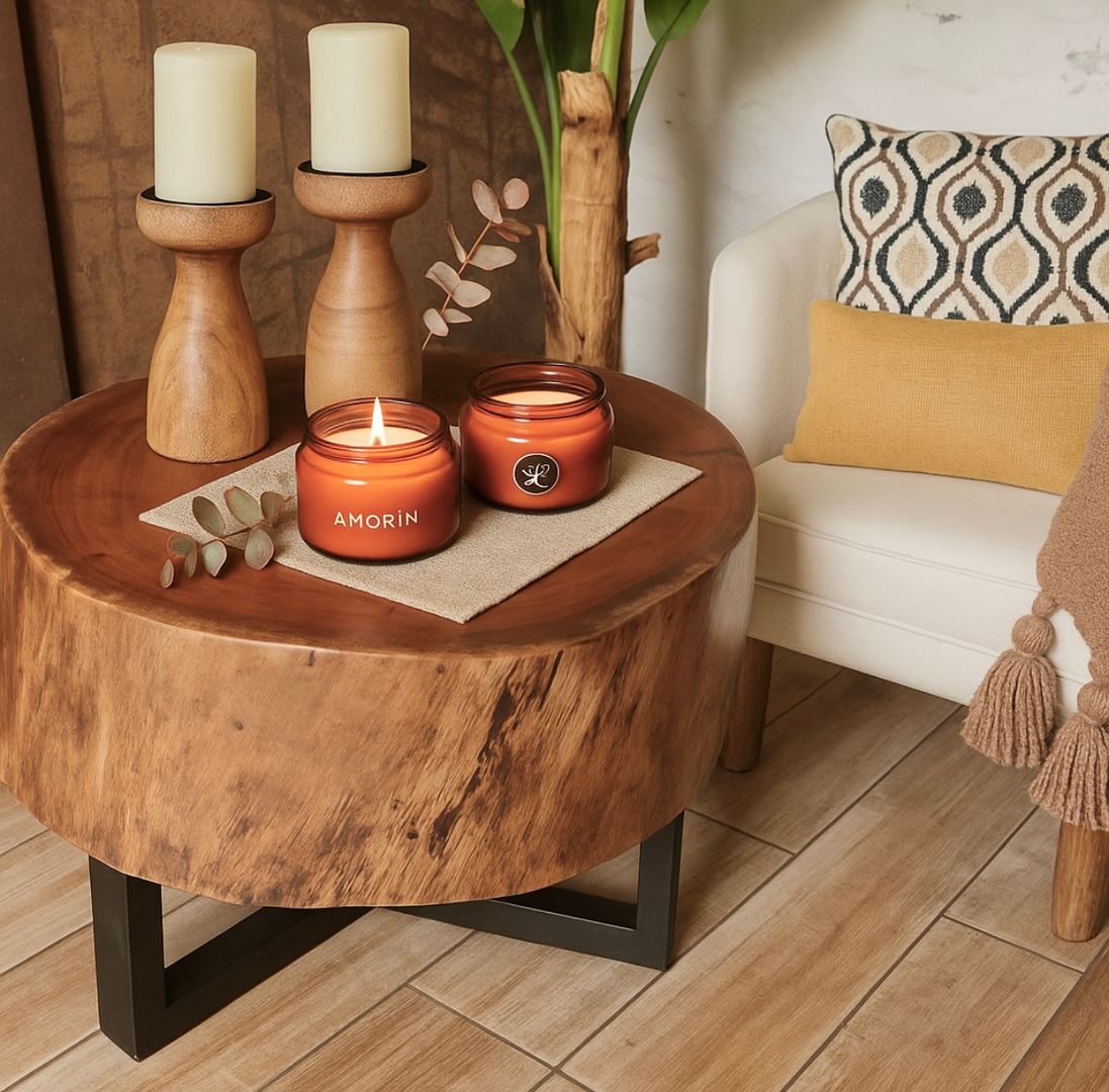 Mesa Auxiliar Madera Maciza 