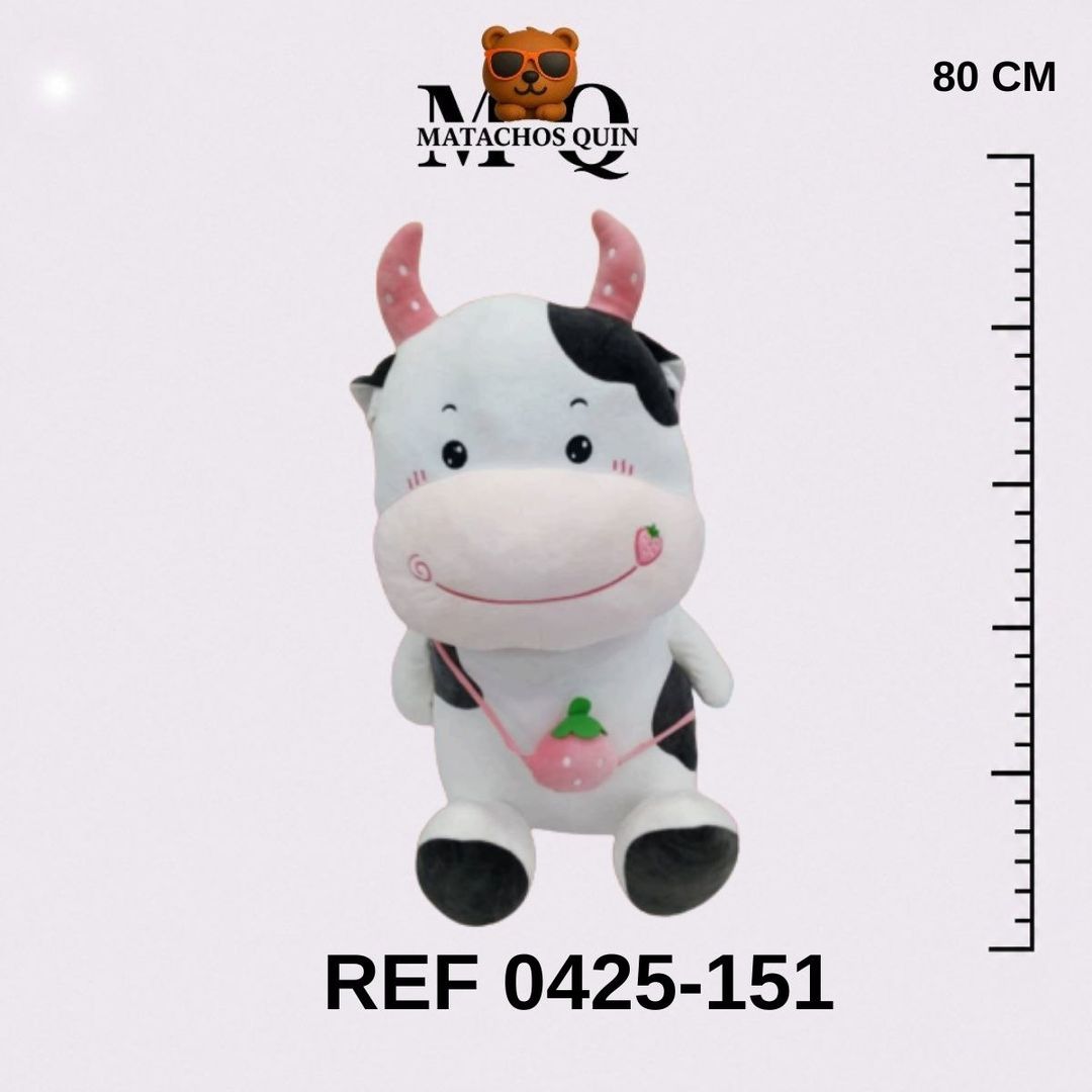 VACA CON BOLSITO DE FRESA