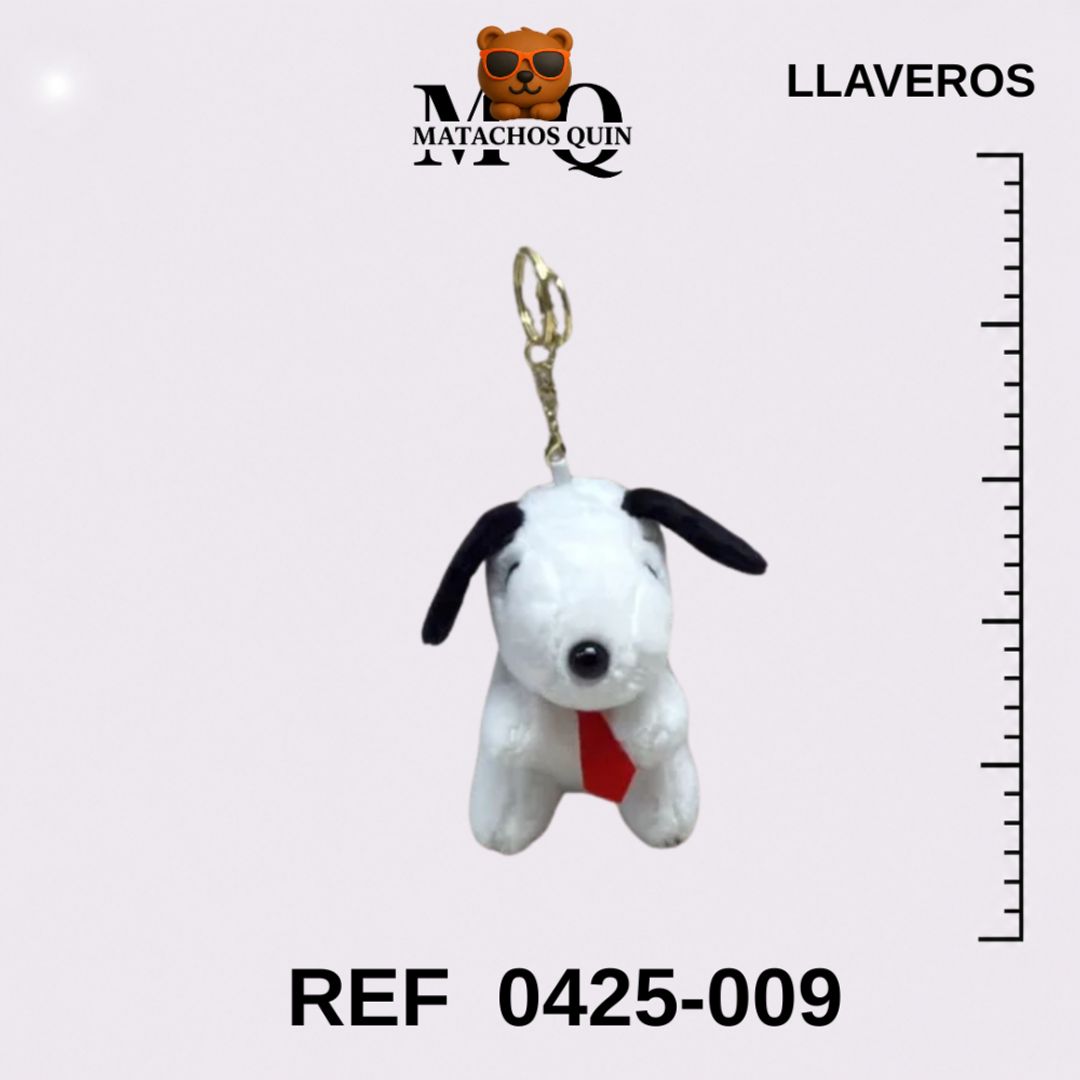 LLAVEROS DE SNOOPY CON CORBATA