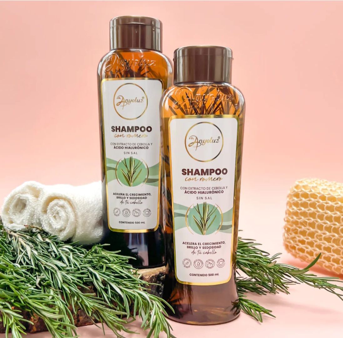 Shampoo con Romero Anyeluz