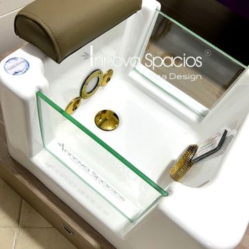 Imagen del producto PEDI SPA LUXURY DORADO (No incluye grifería)