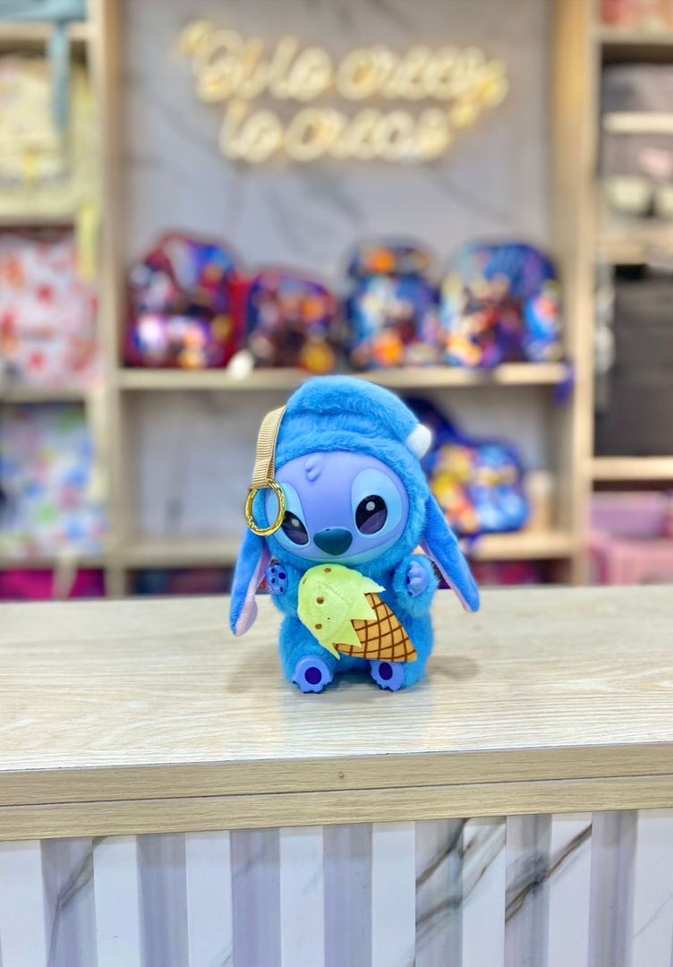 LLAVERO PELUCHE STITCH DISEÑOS 