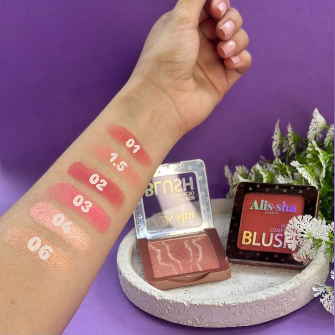 RUBOR COMPACTO ALISSHA BEAUTY