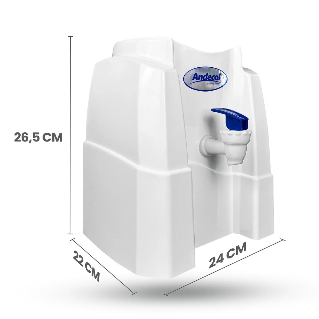  DISPENSADOR DE AGUA ANDECOL COLOR BLANCO